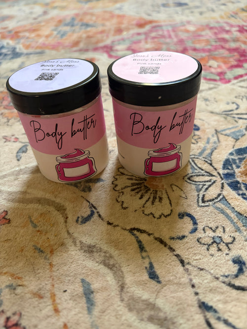 Homemade tallow body butter